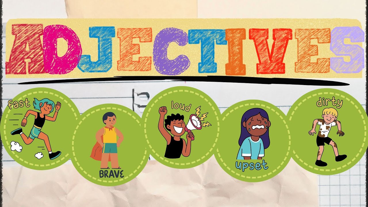 What is an Adjective?/Describing Objects/English Grammar/Elementary Language Learning