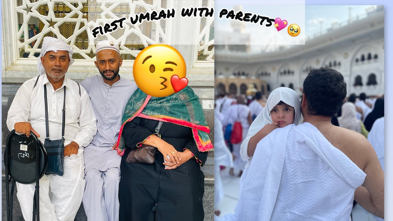 First Umrah with parents  dream comes true 