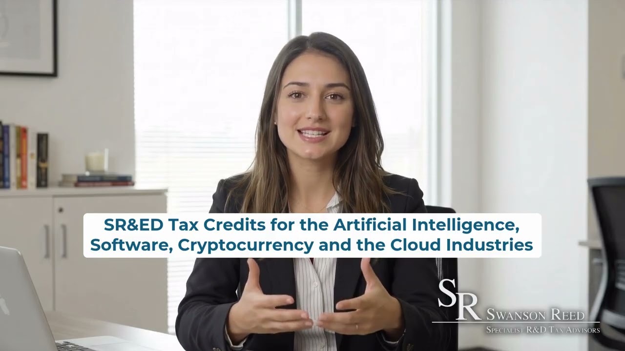 SR&ED Tax Credits for the Artificial Intelligence, Software, Cryptocurrency and the Cloud Industries