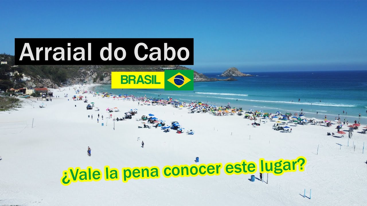 🇧🇷 &iquest;Vale la pena conocer el caribe brasile&ntilde;o? 🏖️🏖️🏖️ ARRAIAL DO CABO 2026 🇧🇷