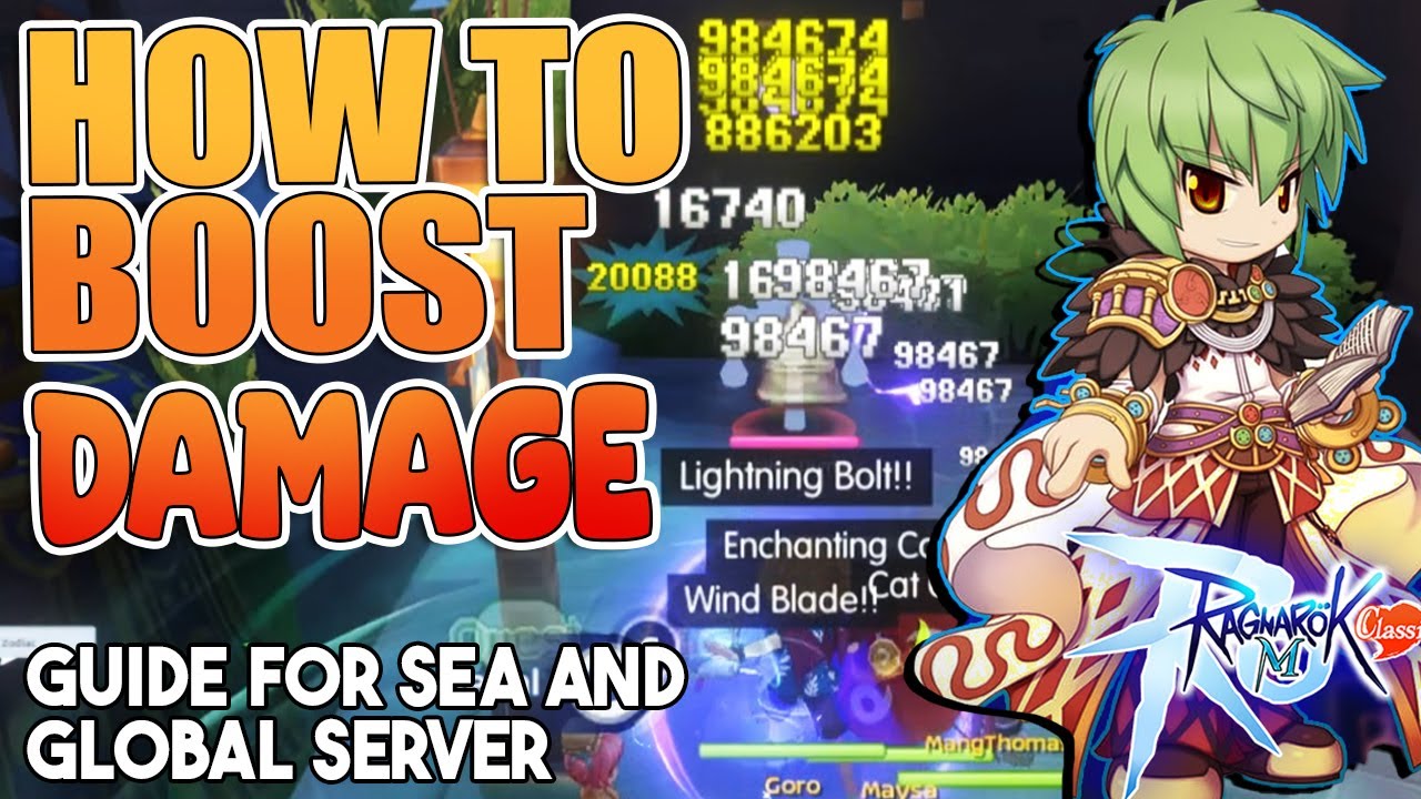 RAGNAROK M CLASSIC GLOBAL | Как увеличить свой урон | Руководство по магии «Молния»