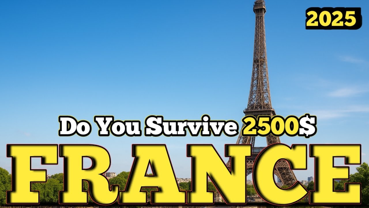 How Much Money You Need for 1 Month in France 🇫🇷 | Complete USDT Budget Guide (2025) | Budget Explor
