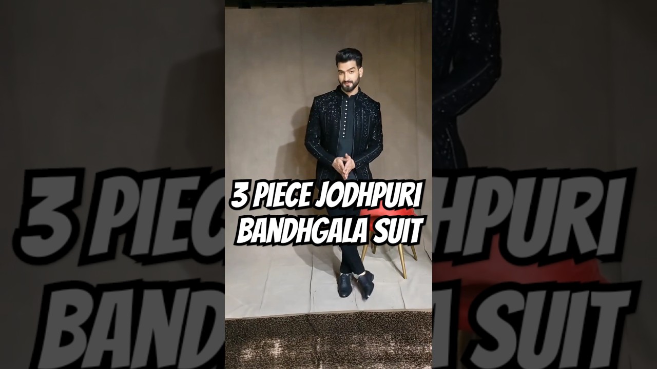 Best Jacket Style Jodhpuri For men Designer #Jodhpuri #suit for #wedding Bandhgala #groom #menswear