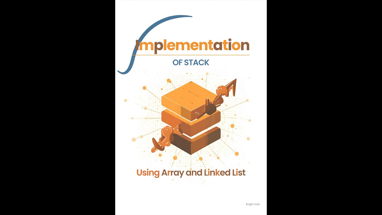Implementation of Stack using arrays and linked list