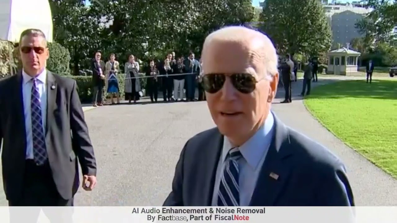 Press Gaggle: Joe Biden Speaks to Reporters Before Marine One Departure - October 20, 2022