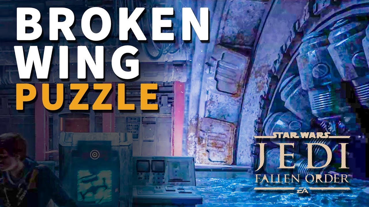 Water Electricity Engine Broken Wing Puzzle Star Wars Jedi Fallen Order