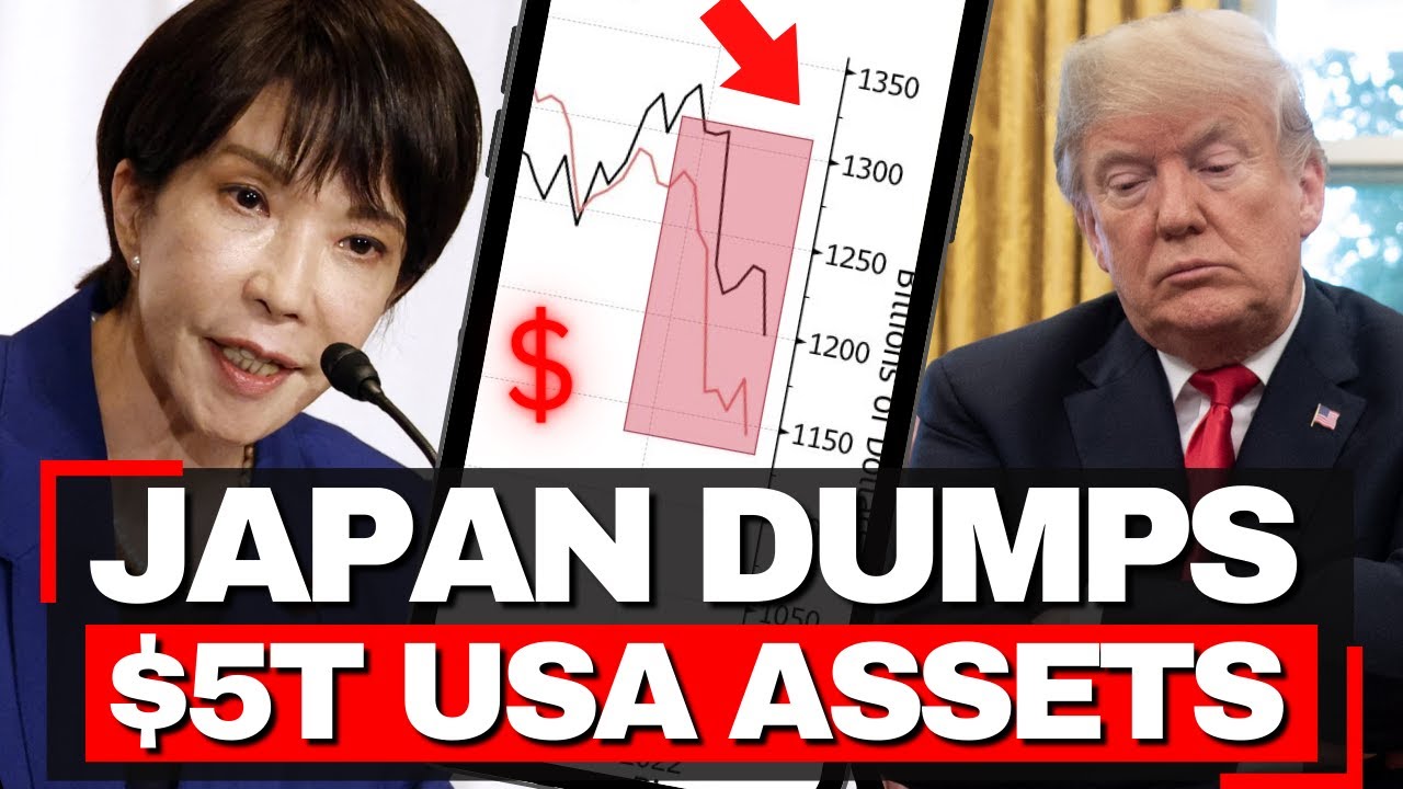 Japan Begins $5 TRILLION Exit From US Assets - Dollar Collapses 10%