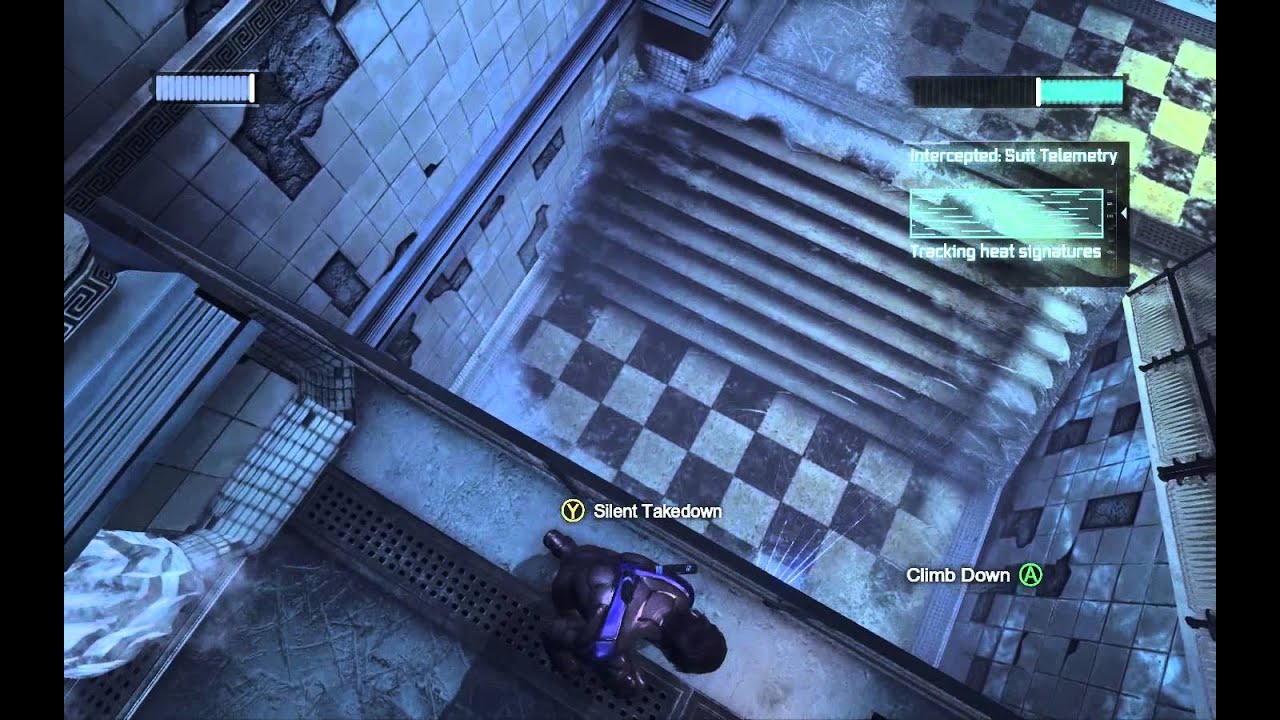 Batman Arkham City Nightwing vs  Mr. Freeze
