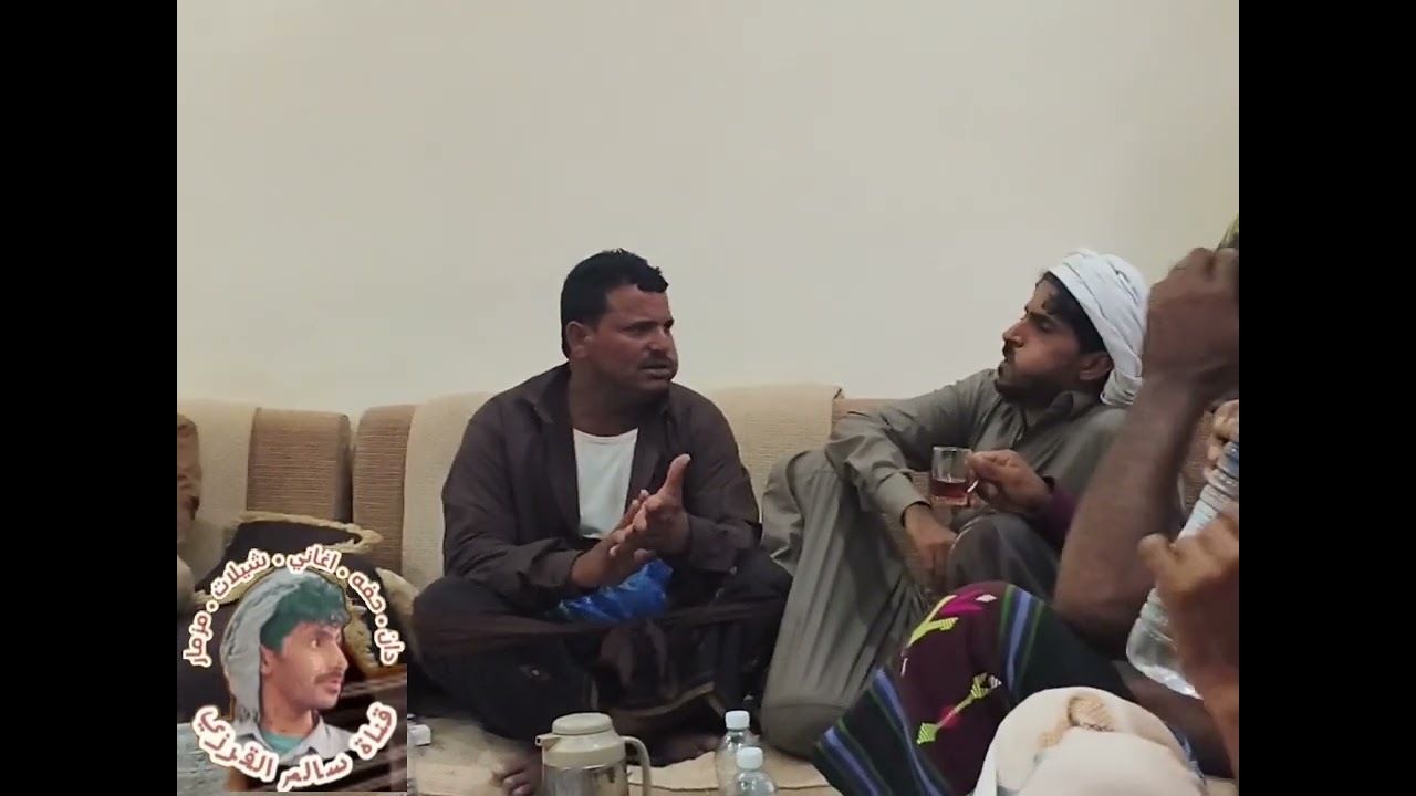سالم القرزي و سعيد بن عبه - صوت حفه (روّحت نركض جمالي ) مع الفنان خالد صرخه