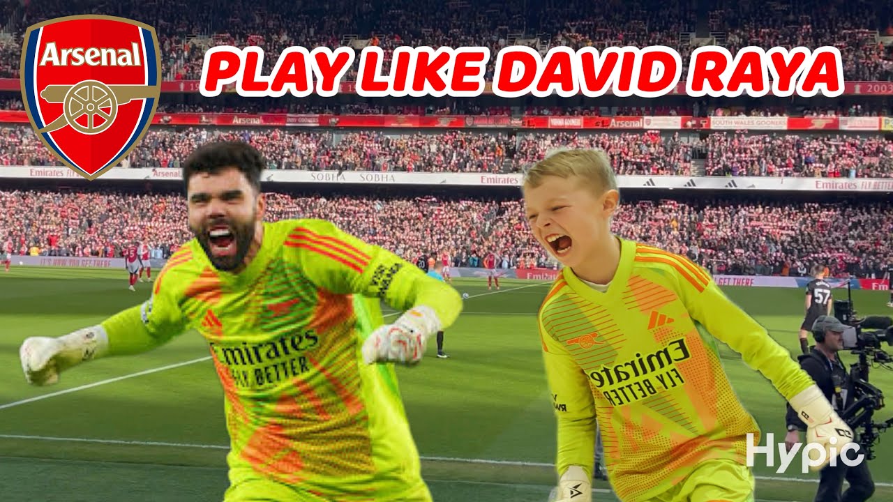 PLAY LIKE DAVID RAYA ⚽️🧤