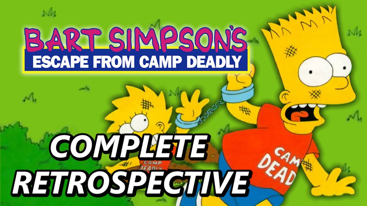 Bart Simpson's Escape from Camp Deadly - Ranking Every Simpsons Game