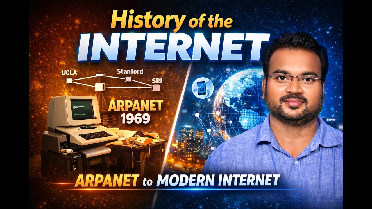 History of the Internet | How the Internet Started | ARPANET to Modern Internet
