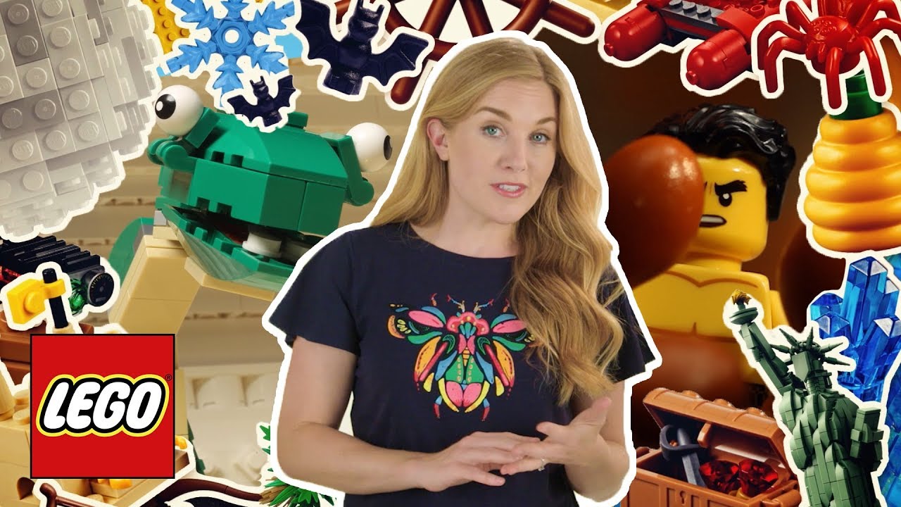 LEGO fun learning video activity | Fun facts about the food chain using LEGO bricks | Why do we eat?