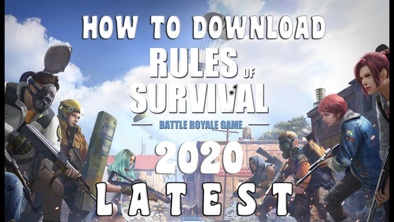Howto | Download RULES OF SURVIVAL (ROS) on PC or LAPTOP | 2020