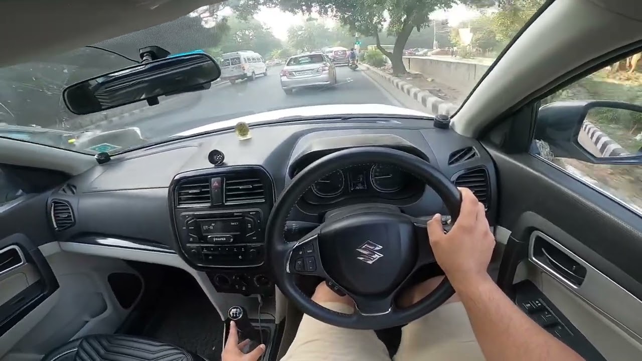 Maruti Suzuki Vitara Brezza POV Drive in Morning