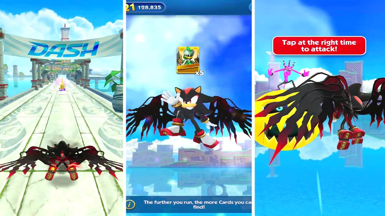 Doom Shadow VS Dr Eggman & Zazz Boss Battle I Sonic Dash Gameplay