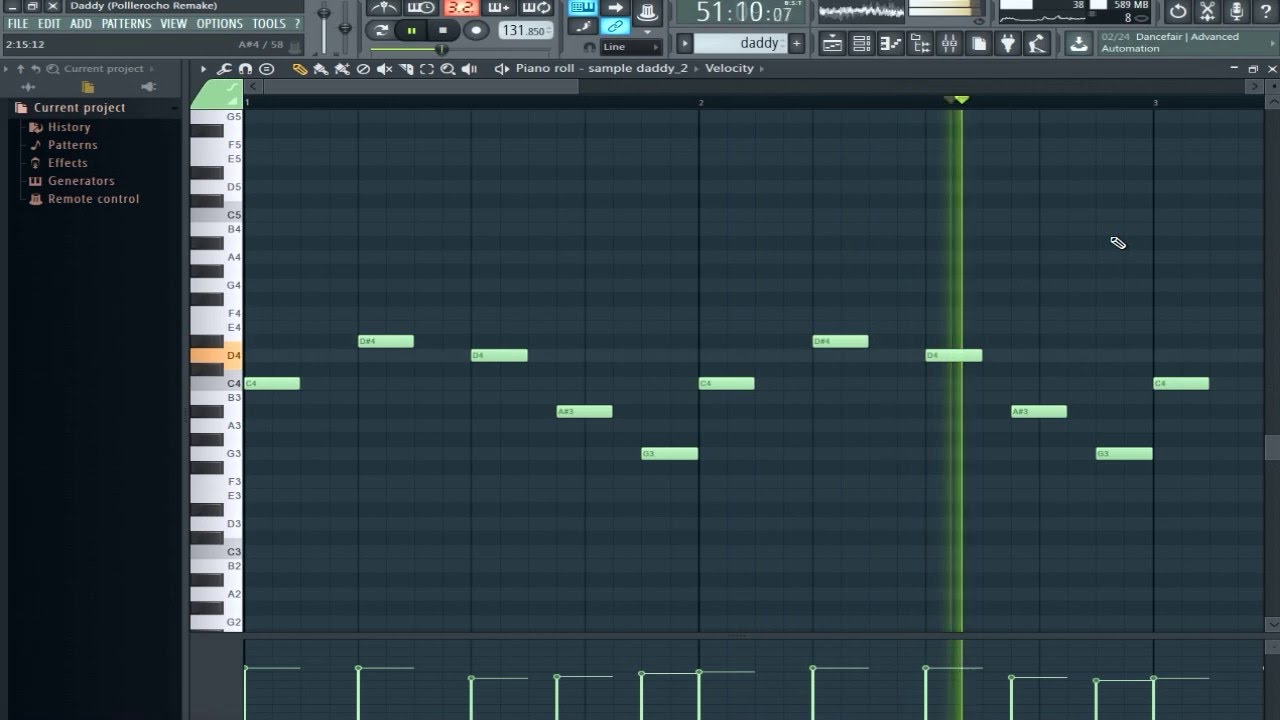 PSY - DADDY (Total Remake/Official Instrumental) + Free FLP