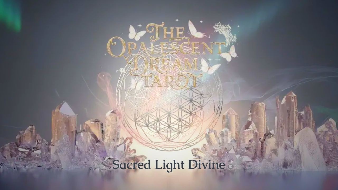 Luxury Opalescent Tarot Deck UNBOXING 🔮 Sacred Geometry Tarot | Premium Collector Deck Review