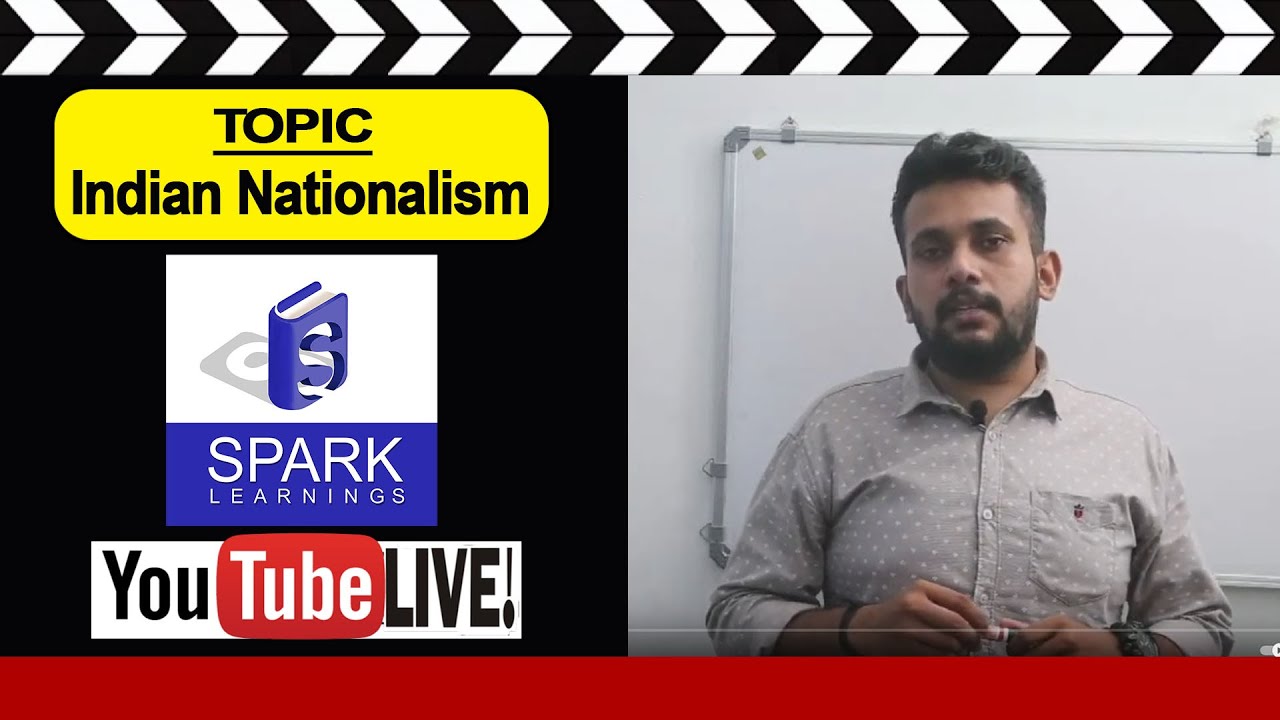 Live Class | Spark Learnings | Vyshak  Sir | Indian Nationalism-Renaissance