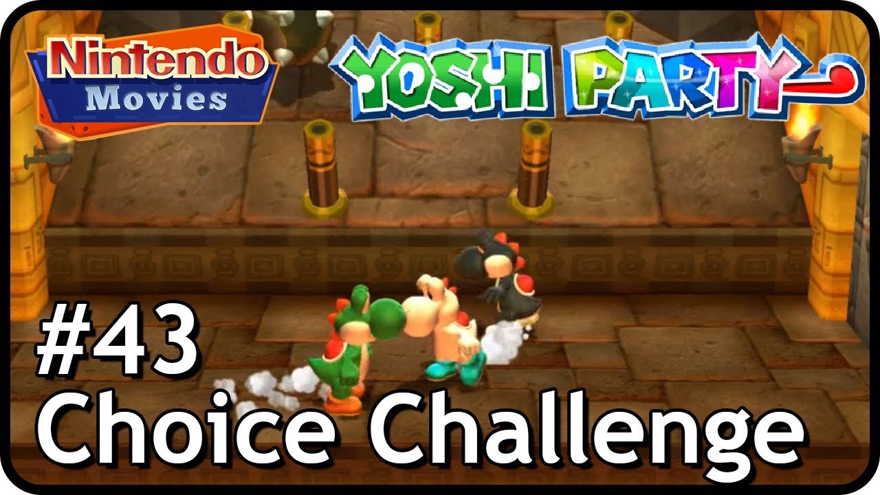 Mario Party 9 (Yoshi Party) - Choice Challenge #43 (Multiplayer)