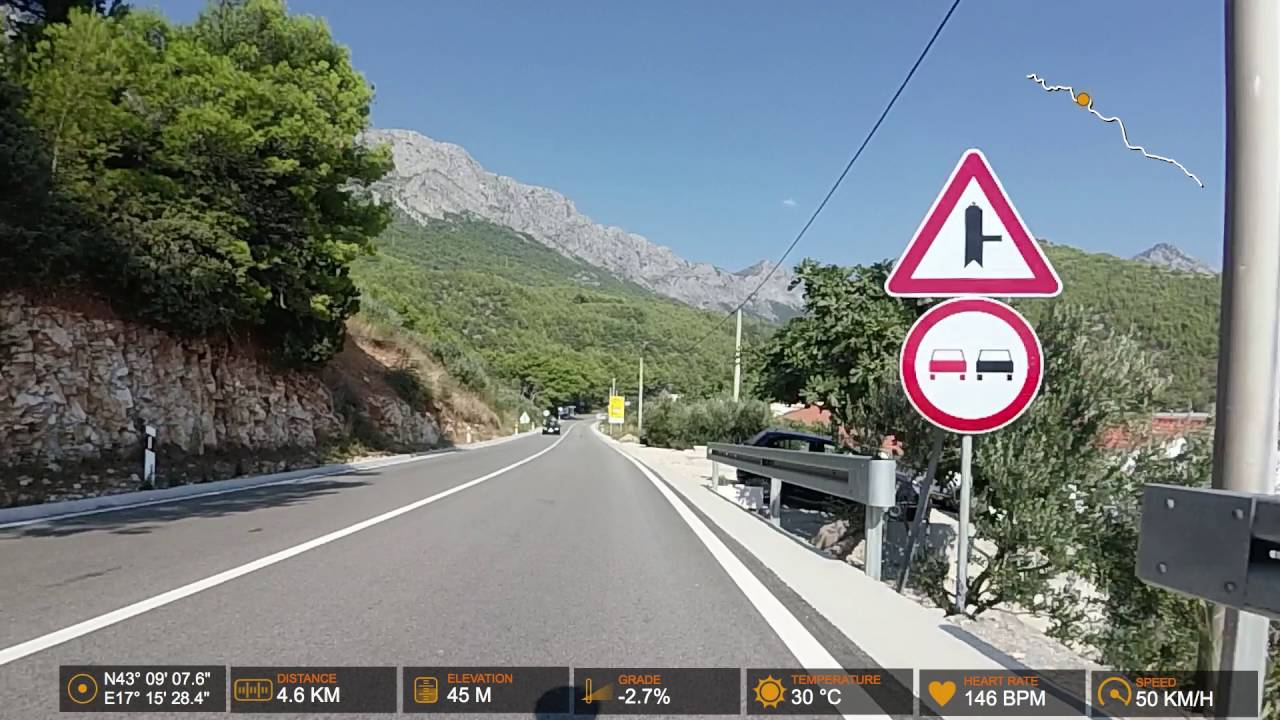 20160825_34km_Gradac-Živogošče-Gradac ( Chorvátsko )