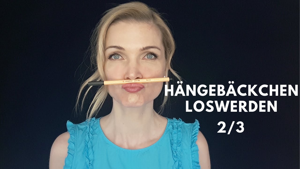 Gesichtskonturen straffen mit Gesichtsyoga 2/3