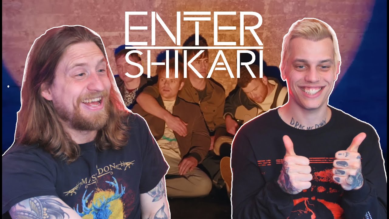Enter Shikari - A Kiss For The Whole World x  | METAL MUSIC VIDEO PRODUCERS REACT