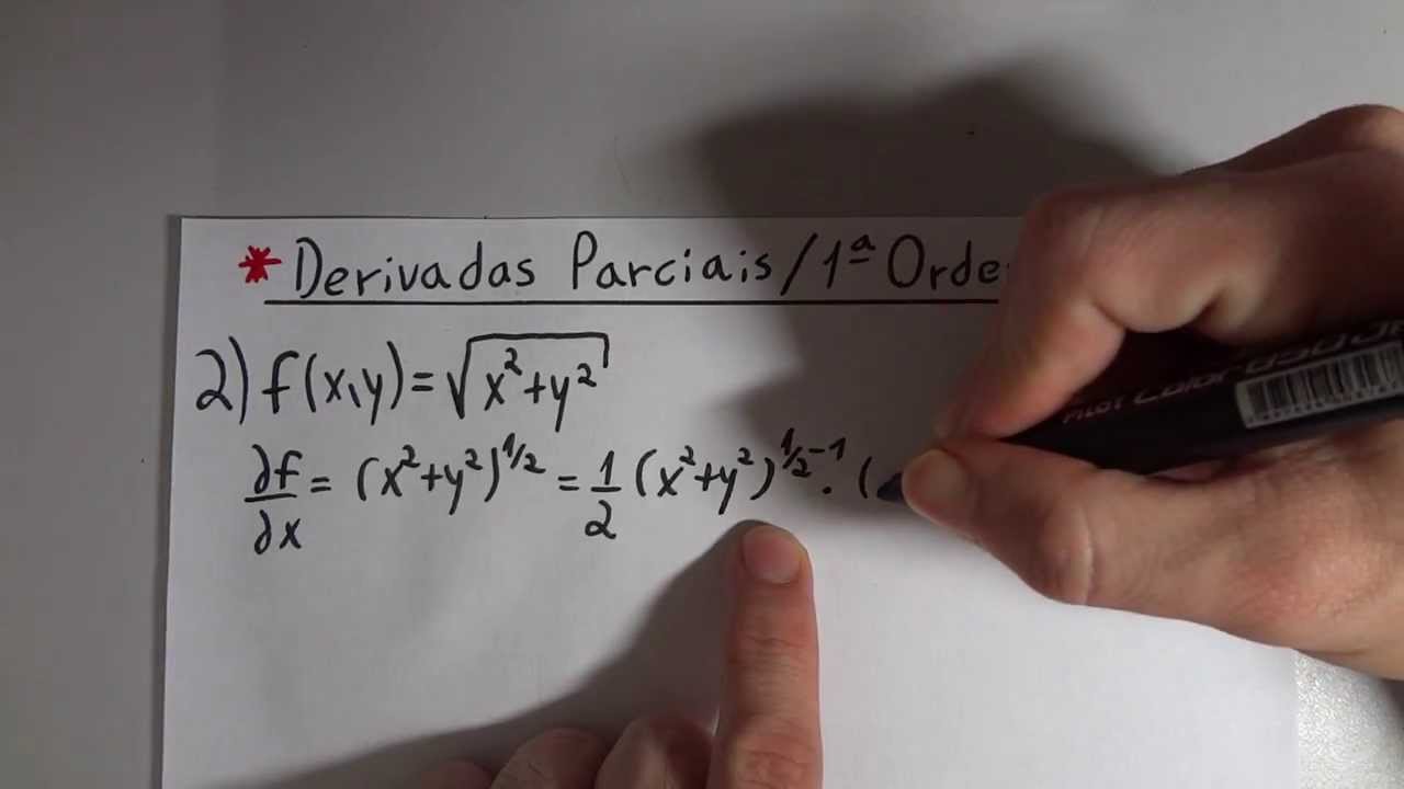 Derivadas Parciais / 1ª Ordem: Exemplo 2