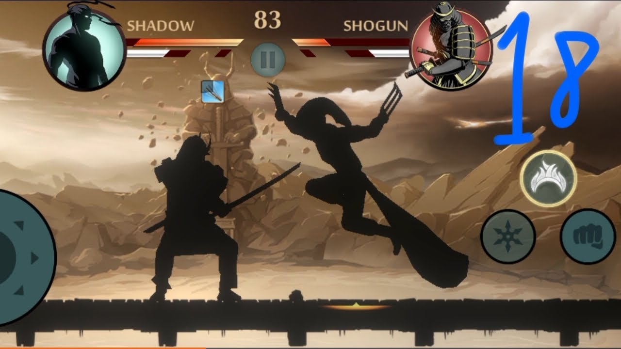 Chơi shadow fight special edition tập 18