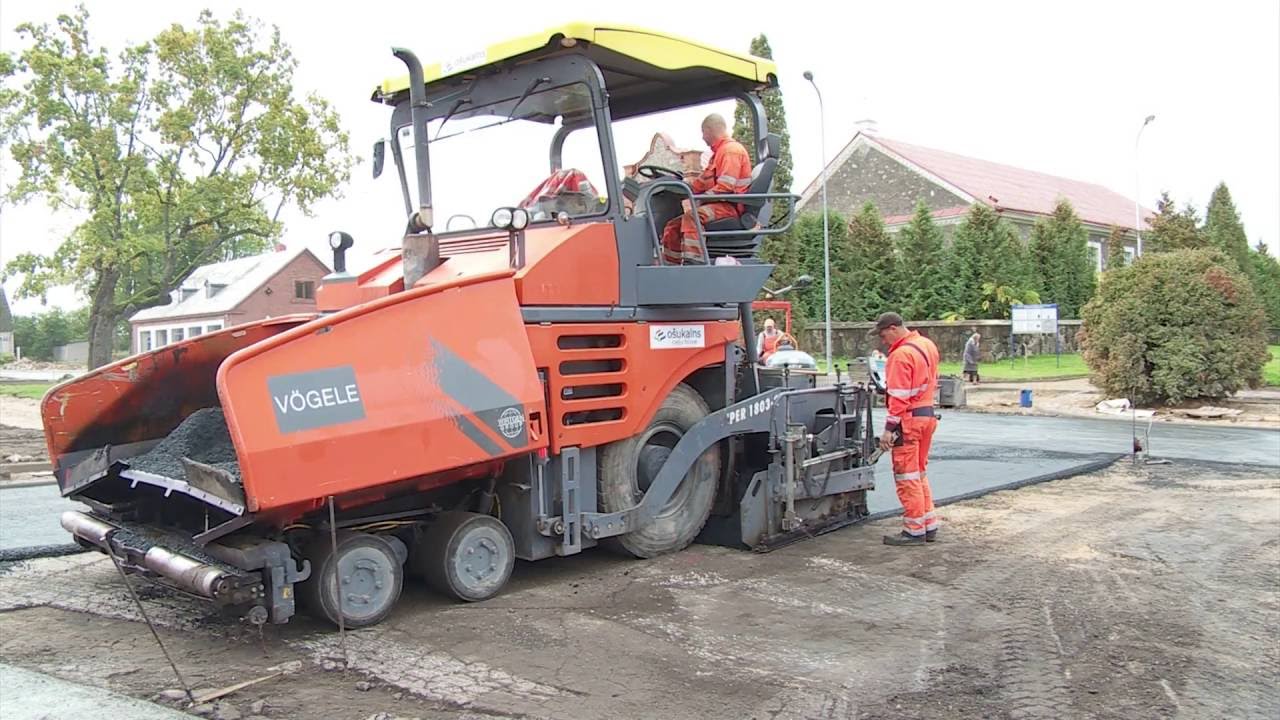 Ilūkstes novadā labiekārto infrastruktūru
