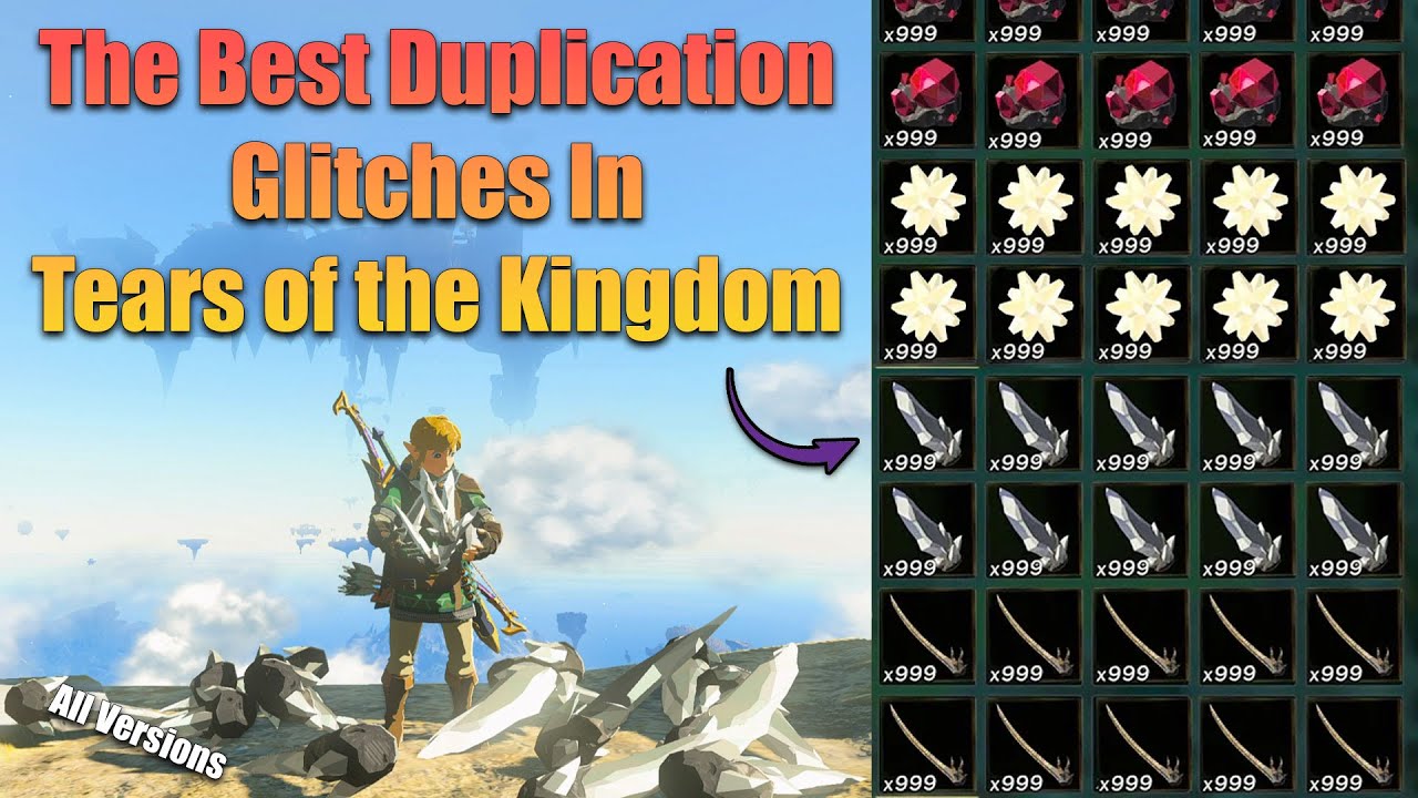 The BEST and NEWEST Tears of the Kingdom Duplication Glitches (TOTK)