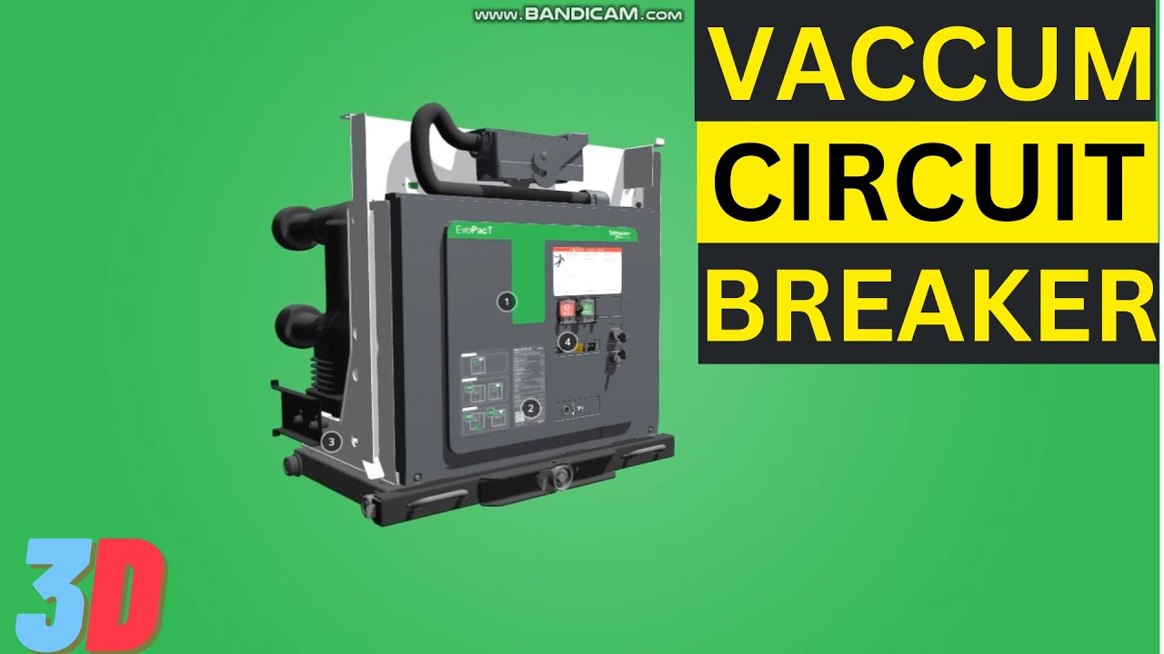 Learn How a Vacuum Circuit Breaker Works - A Must-See 3D Animation! in Hindi, vaccum circuit breaker