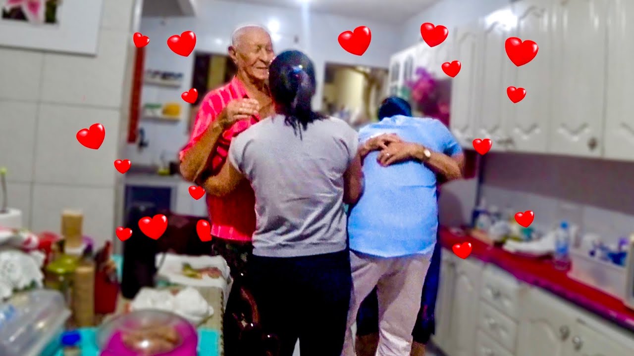 FIZEMOS UMA SURPRESA MUITO ESPECIAL PARA OS MEUS AVÓS ❤️.