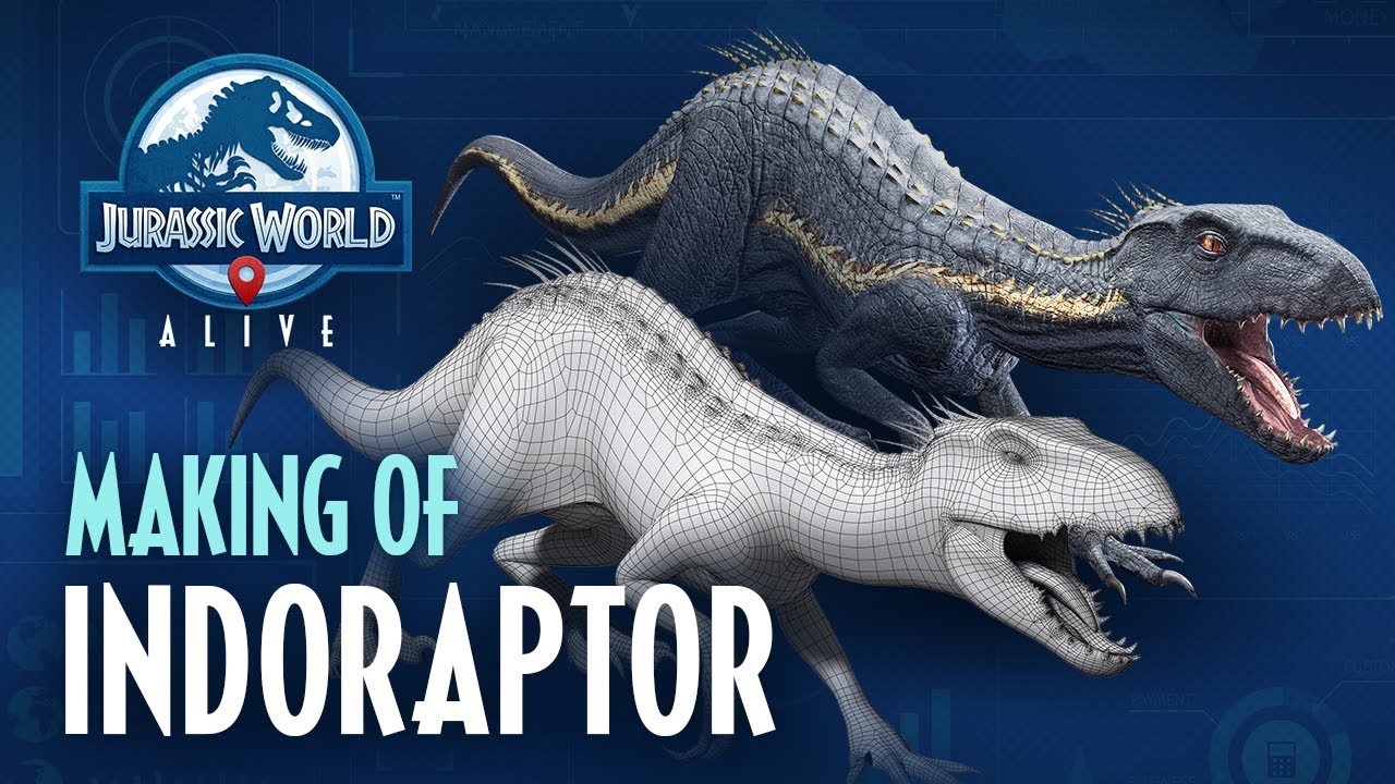 Jurassic World Alive | Making of Indoraptor