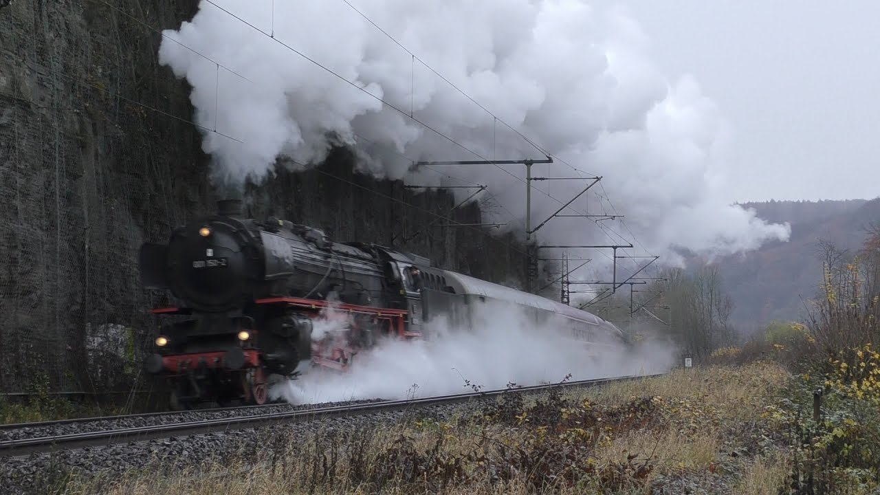 01 150 auf Rampenfahrt (Hagen-Wuppertal-Aachen)