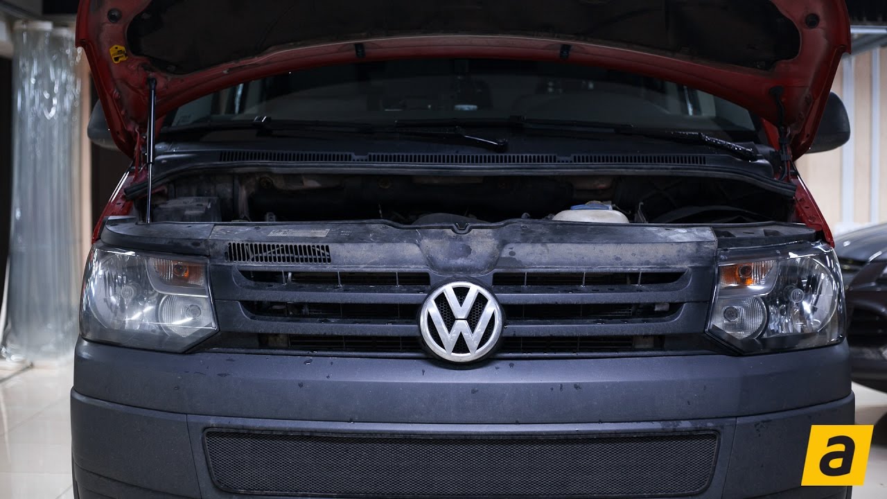 Autosecurity: Детейлинг - Полировка фар головного света (VW Transporter)