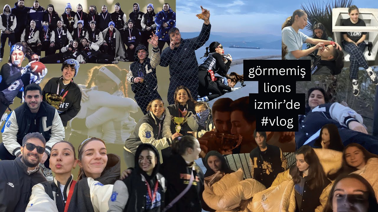 görmemiş lions izmir'de #vlog