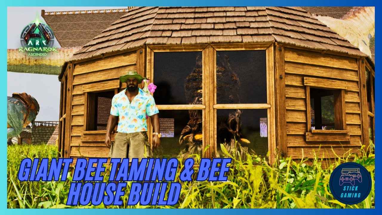 🎮 ARK: Survival Ascended – Ragnarok Bee Hunt & Honey House Build! 🐝 E89