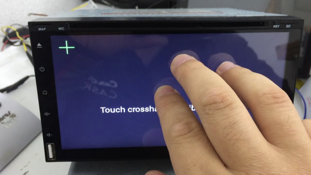 Calibrando o Touch Screen NP8388