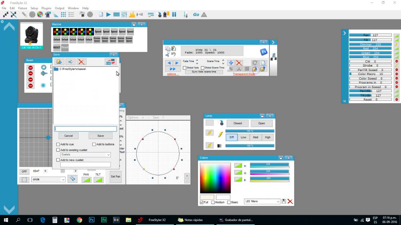 Crear Escena Frestyler 1