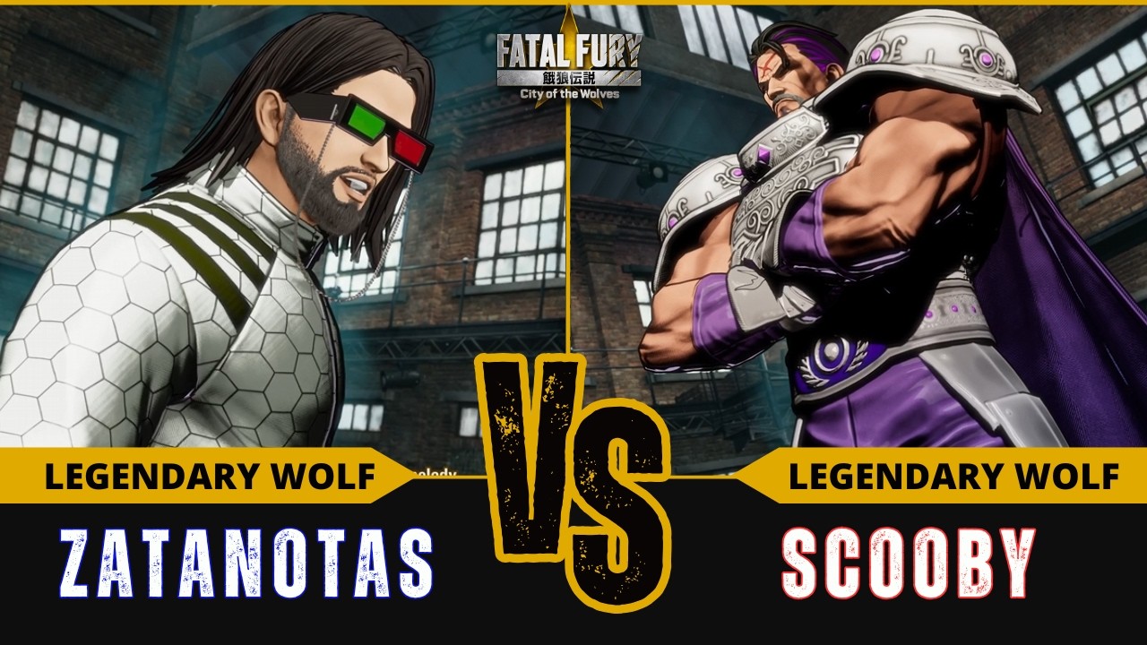 FF:CotW 🐺 ZATANOTAS (Salvatore Ganacci) vs SCOOBY (Krauser)⭐Replay Match - FATAL FURY: CotW - 5/26