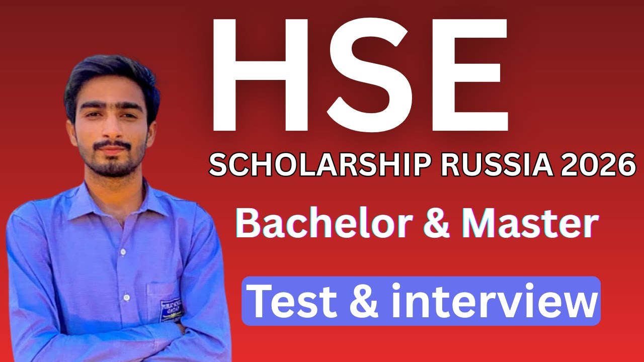 HSE University Russia Scholarship Test & Interview Preparation 2026 BS AND MASTER