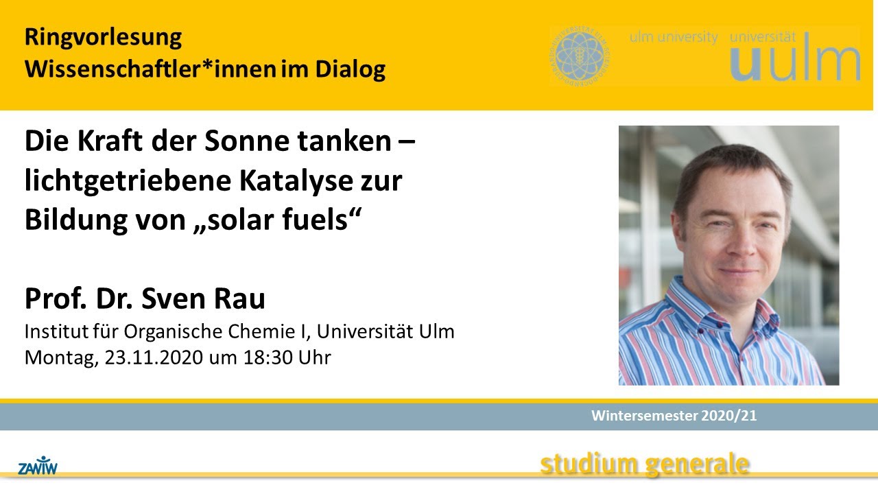 Die Kraft der Sonne tanken - lichtgetriebene Katalyse zur Bildung von 