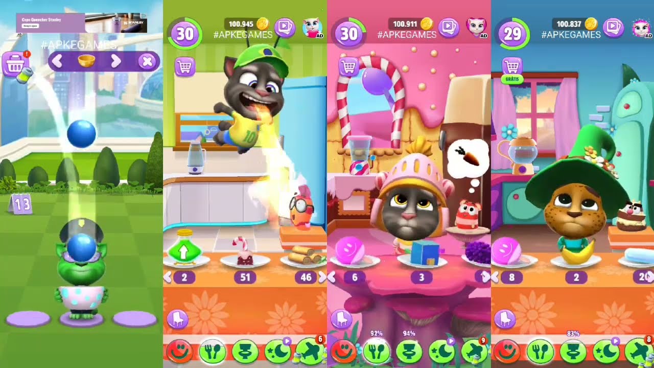 My Talking Tom 2 special event new outfit Gameplay Android ios