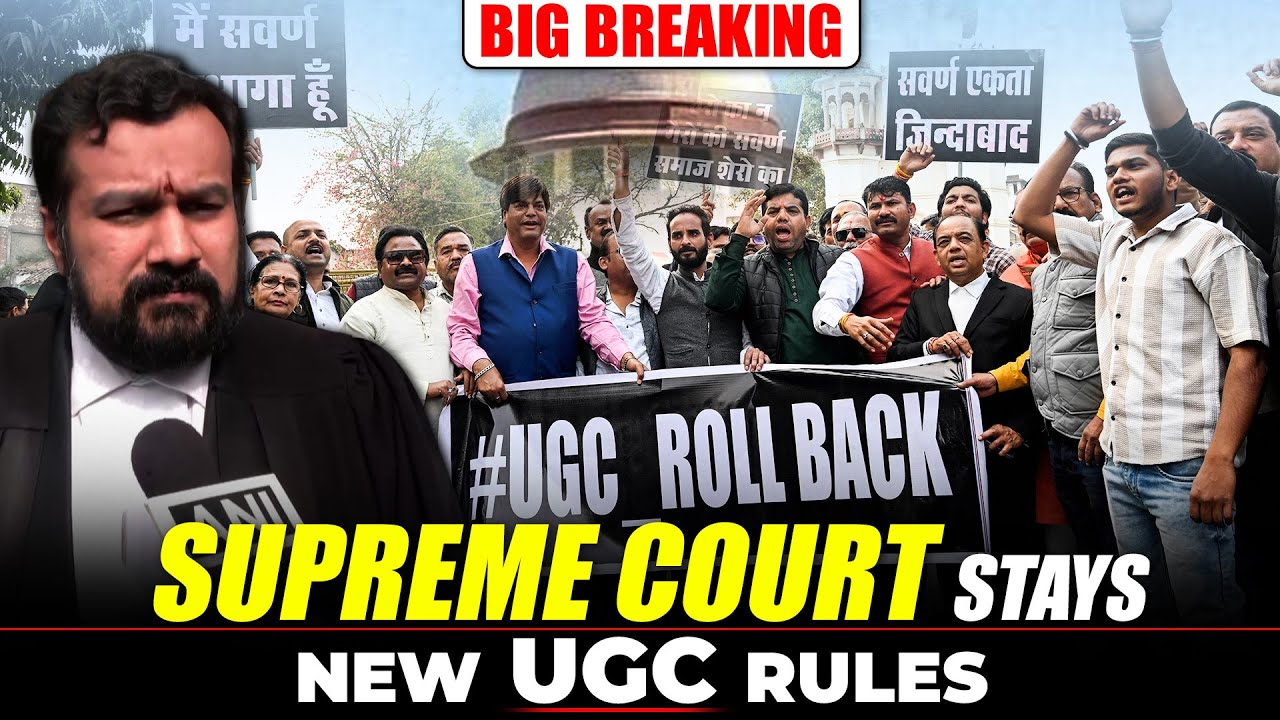 Big Breaking: Supreme Court stays new UGC&rsquo;s New Guidelines, SC Issue notice to Central Govt
