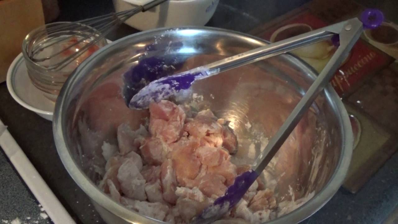 Sweet and Sour Chicken  (cooking with Chrissy)