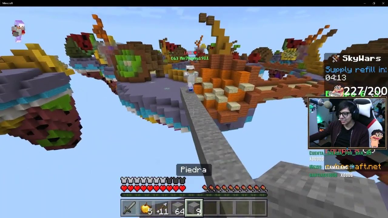 El craft se cae del puente 2 veces :v