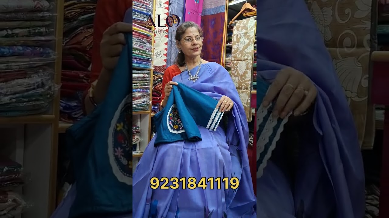 Acid Painting on Silk Sarees Available Only at Yours @aloboutiquebyanjana ❤️🛍️💐
