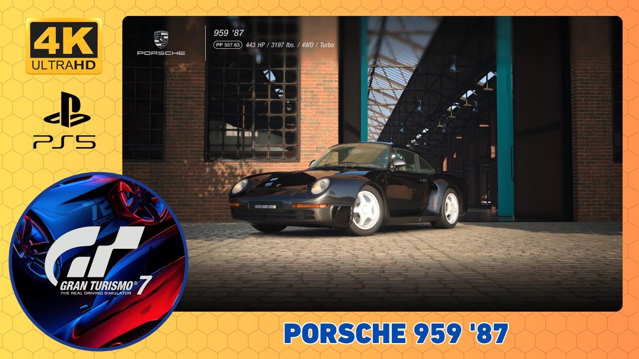 PORSCHE 959 '87 - GT7 Legend Cars