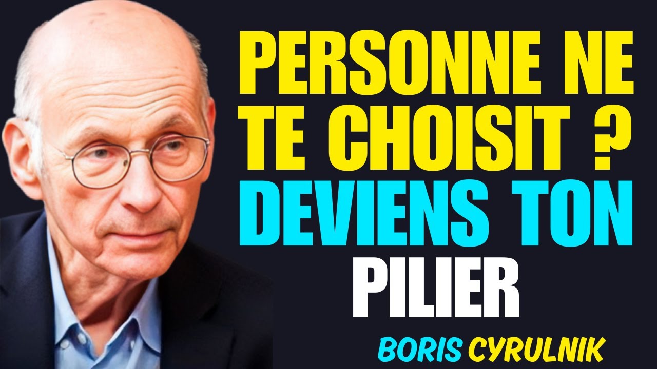Devenez Votre Propre Pilier Quand Plus Personne Ne Vous Choisit | Discours Profond de Boris Cyrulnik